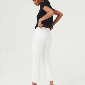 Spanx On the Go Kickflare Pants in White